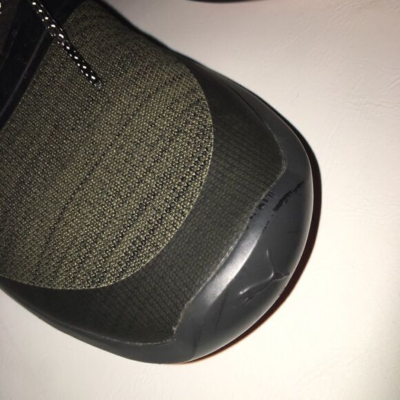 Men's Puma Ignite NXT Spikeless Golf Shoes Easy Walk Size 8 Black & Olive Green - Picture 3 of 6